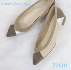 artemis by DIANA フラットシューズ　22cm