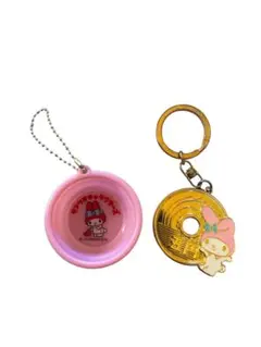 ガチャガチャ マイメロディ キーホルダー ２個セット