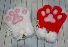 XmasVer. 肉球デザイン手袋 2個セット
