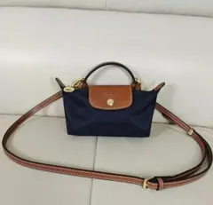 Longchamp 숄더백 미니 네이비