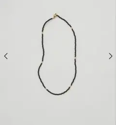 【TODAYFUL(トゥデイフル)】Thin Beads Choker ブラックのサムネイル