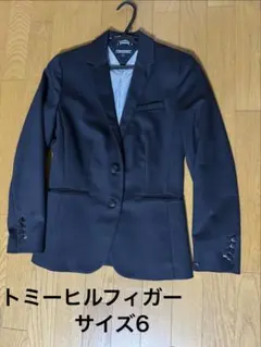 美品！TOMMYHILFIGER トミーヒルフィガージャケット サイズ6 紺ブレのサムネイル