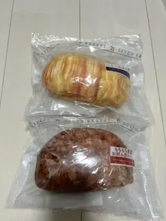 ハッピーくじ　セブンイレブン　C賞　パンポーチ　バタースコッチ　お好み焼きパン