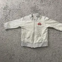 HOT BISCUIT MIKI HOUSE ジップアップトレーナー 80