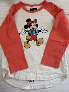 マーキーズ　ミッキーマウス 長袖カットソー120