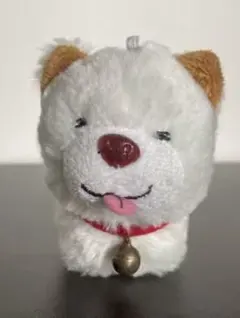 犬デザイン ぬいぐるみ キーチェーン付き