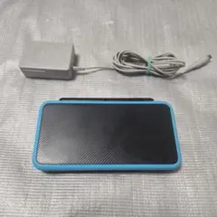 美品 Nintendo new 2ds ll ブラック ブルー