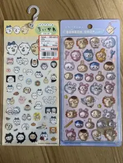 正規品 ちいかわ ボンボンドロップシール 第二弾 みんなポーズ クリアシール