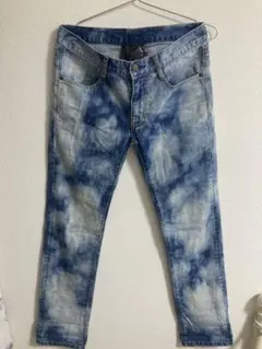 leflah 加工デニムパンツ