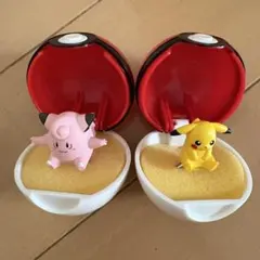 ポケモンリング　ピカチュウ ピッピ 2個セット