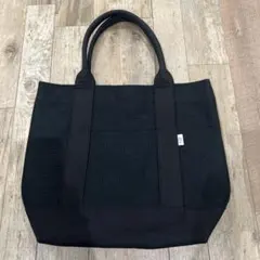 BEAMS sasicco OBI トートバッグ 黒 刺し子のサムネイル