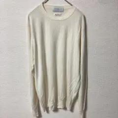 極美品✨イタリア製】グランサッソ クルーネックカットソー ニット 46