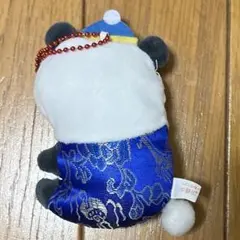 つぶらな瞳の中華街　ぱんだ(あお)　ぬいぐるみ　マスコット
