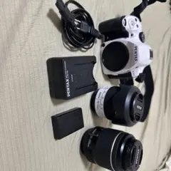 ペンタックス PENTAX K-50 ダブルズームレンズキット 実用品