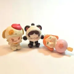 popbeen popmart ポップビーン　ポップマート　ミニチュアフィギュア