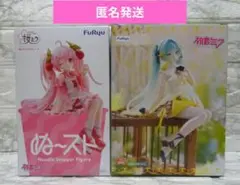 初音ミク カナリア 桜ミク ぬーどるストッパーフィギュア セット 未開封品