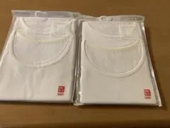 UNIQLO ベビー　コットンメッシュインナーT 120 2袋セット　計4枚