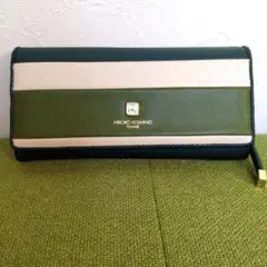 未使用品　コシノヒロコ　長財布　グリーン