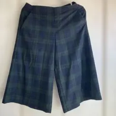 UNIQLO ガウチョパンツ チェック柄 Mサイズ