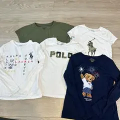 Polo Ralph Lauren 長袖 半袖カットソー 5枚セット