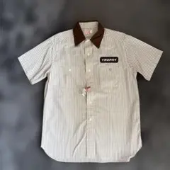 極美品！TROPHY CLOTHING GasWorker S/S shirtのサムネイル