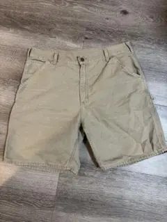 Carhartt ダック地 ショートパンツ36ベージュのサムネイル