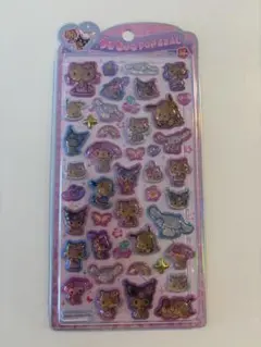 【正規品】日焼けキティ　うるちゅるPOPシール