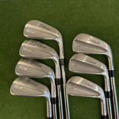 【週末値下】Titleist MB620レフティ　アイアン7本セット 4i~Pi 週末値下】Titleist MB620レフティ アイアン7本セット 4i~Pi