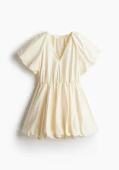 H&M バブルヘムワンピース M
