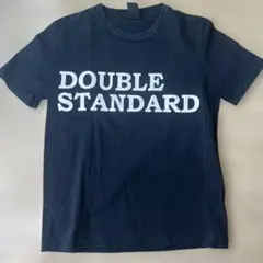 DOUBLE STANDARD ロゴTシャツ ブラック　40のサムネイル