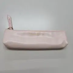 アフタヌーンティー・リビング ピンク 合成皮革 筆箱【中古】