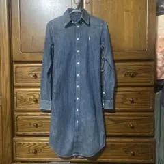 Ralph Lauren デニム シャツワンピース XS