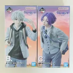 ブルーロック 凪誠士郎 一番くじ フィギュア 2個セット ブルーロック』 糸師冴&凪誠士郎フィギュア-