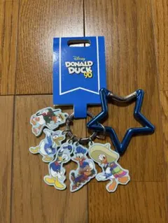 【新品】香港Disney ドナルドダック アクリルキーホルダーセット