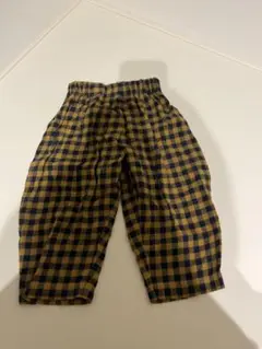 organic zoo Blueberry Gingham Pants 1-2y