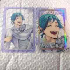 ツイステ　フロイド　プラチナジャケット　クリアカードセット