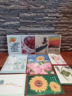 Greeting　card　グリーティングカード　葉書　セット