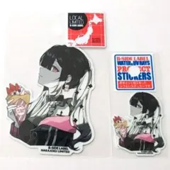 限定 原宿 B-SIDE LABEL ピンク目 女子 クレープ はるなつ