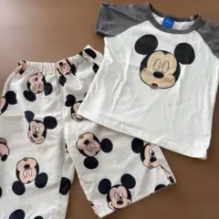 バースデイ　Disney ミッキーマウス 半袖パジャマセット 100cm