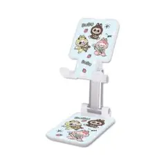 キャラクター 折りたたみ スマホスタンド ホワイト