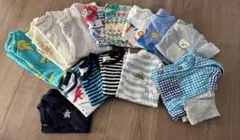80cm 男の子　トップス　　15点まとめ売り