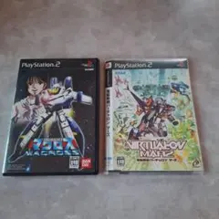 PS2 超時空要塞マクロス/電脳戦機バーチャロン マーズ　2本セット