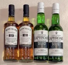 Laphroaig Select & Bowmore 12年 セット Laphroaig Select & Bowmore 12年 セット ラフロイグセレクト