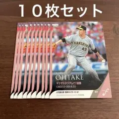 BBM fusion 2024 阪神 大竹耕太郎 10枚セット