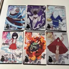 ゲゲゲの鬼太郎　ウエハース　カード　6枚セット