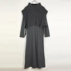 COLONY2139 バックオープンワンピース＆ニットベストセット