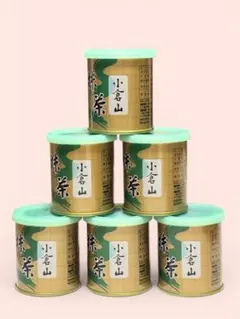 宇治丸久小山園抹茶 五十鈴 青嵐40g缶【6缶セット】2026年11月12月期限