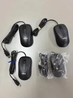 Fujitsu Mouse M520 USBマウス ブラック 4個セット
