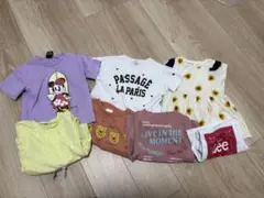 接触冷感/a.v.v/デビロック/デビロック　Tシャツ　半袖　100cm 女の子のサムネイル