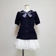アクシーズファム　半袖ブラウス　シェル　刺繍　姫　ギャル　森ガールのサムネイル
